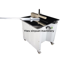 Machine de découpe en aluminium pour le travail du bois, cadre photo sans poussière, point de croix, angle de 45/90 degrés, moteur 2,2 kW, 130 kg, directement de l'usine XKY
