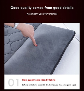 Trillingen Shiatsu Verwarming <span class=keywords><strong>Fir</strong></span> Draagbare Elektrische Gezondheid Kneden Home Auto Gebruik <span class=keywords><strong>Massage</strong></span> Matras - Product Image 4