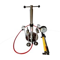 Aparato de prueba de capacidad de carga de placa de campo de suelo ASTM D1194, D1195, D1196 500kn