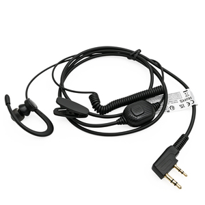 Auricular Profesional ETMY ET-ERC50J con Certificación CE, Material PU, Auricular PTT para Walkie Talkie, Correa para el Hombro - Product Image 1