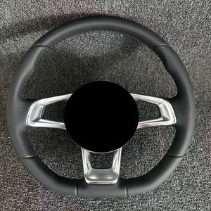 <span class=keywords><strong>Volante</strong></span> Deportivo Personalizado R-Line de Fondo Plano, Completamente en Cuero, para Volkswagen VW Passat <span class=keywords><strong>Golf</strong></span> 7 MK7 Mk7.5 Polo Tiguan Jetta <span class=keywords><strong>GTI</strong></span> - Product Image 6