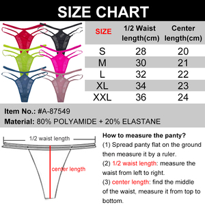 Intimo Sexy in 5 Taglie S M L XL XXL, Lingerie Sexy, Perizoma da Donna Senza Cuciture, Intimo Trasparente, G-string da Donna - Product Image 2