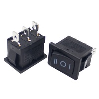 Interrupteur à bascule 10*15 2 broches 3 broches Haute qualité marche/arrêt Kema Keur Rleil Kcd 10a 250v