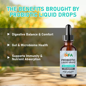 Gotas Líquidas Probióticas de Fábrica, Suplemento Prebiótico, Apoya la Digestión y la Salud Intestinal, Gotas Veganas para el Apoyo Inmunológico - Product Image 2