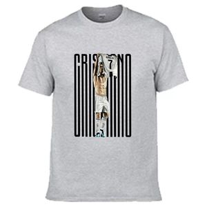 Cross-border Summer Sports Leisure Short-sleeved Breathable Football Star Ronaldo Perimeter Character Printed Cotton <strong>T</strong>-<strong>shirt</strong> - Product Image 2