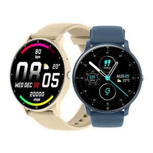 <span class=keywords><strong>Reloj</strong></span> <span class=keywords><strong>Inteligente</strong></span> Económico de Diseño Ligero para <span class=keywords><strong>Hombre</strong></span> <span class=keywords><strong>y</strong></span> Mujer, con Llamadas Bluetooth, Monitor de Ritmo Cardíaco, Fitness, Deporte, Smartwatch ZL02C Pro - Product Image 1