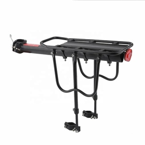 Portabicicletas Trasero Estándar para <span class=keywords><strong>Bicicleta</strong></span> de Carretera/<span class=keywords><strong>Montaña</strong></span> HONG SEN H022, 22"-27", Capacidad de Carga de 100 kg, Liberación Rápida, Desmontable - Product Image 1