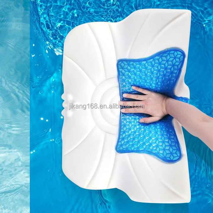 Super Durable Black Space Memory Foam Pillow Washable Food-Grade TPE with 200TC Thread Count Character Pattern for Neck Support