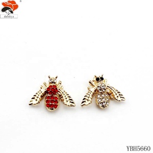 Broche de Aleación con Forma de <span class=keywords><strong>Abeja</strong></span> de Miss Red Dandiya Factory, Joyería Mary Kay, con Pedrería, para Regalos, Fiestas, Bodas, Personalizable OEM - Product Image 4