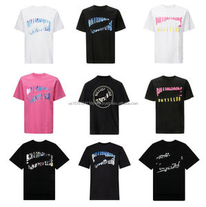 T-shirts à manches courtes 100 % coton pour hommes, style décontracté, imprimé logo Billioness, qualité supérieure, très tendance, pour club de garçons - Product Image 1