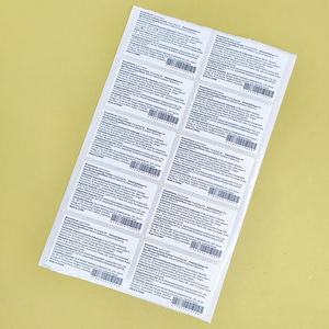 4x6 trực tiếp trống màu nhiệt nhãn mã vạch không thấm nước có thể tháo rời tổng hợp giấy tự dính đa ngôn ngữ nhãn - Product Image 2