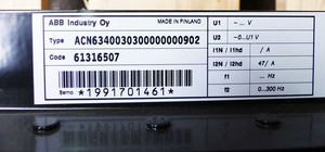 ACN63400303 00000000902 61316507 ACS600 มัลติไดรฟ์ 47A PLC - Product Image 3