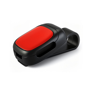 Clip de lunettes portable ABS pour pare-soleil de voiture, utilisation à une main, installation sans dommage pour tous les pare-soleil de véhicules - Product Image 1