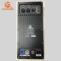 Amplificateur de haut-parleurs 2 voies série DP 400+150W pour haut-parleurs actifs professionnels de 12 à 15 pouces avec processeur audio intégré et puce DSP