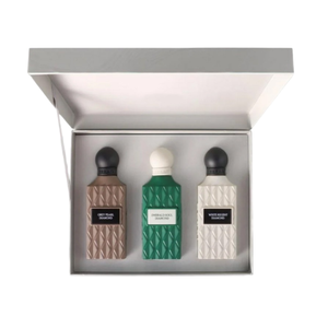 Set Regalo di Profumi di Lusso per <span class=keywords><strong>Uomo</strong></span> IBRAQ Diamond Collection, 3 Flaconi <span class=keywords><strong>da</strong></span> 75ml, Fragranza Naturale a Lunga Durata - Product Image 4