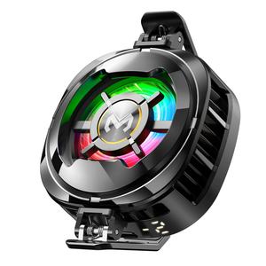 MEMO CX06 Phone Cooler Cooling Fan LED Temperature Display RGB <b>Light</b> Magnetic Frosty Mobile Cooler for Game - Product Image 1