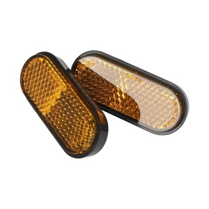 Réflecteur avant jaune d'origine pour trottinette électrique Xiaomi 4Lite (2ème génération) 48V, bande réfléchissante de fourche avant pour réparation - Product Image 4