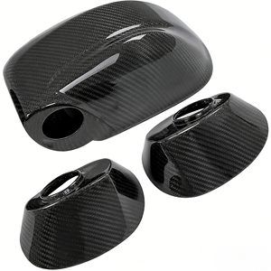 Cubierta de Espejo Retrovisor de Fibra de Carbono Estilo OEM para Nissan GT-R R35 2008-2024, Reemplazo Directo de la Tapa del Espejo Lateral - Product Image 5
