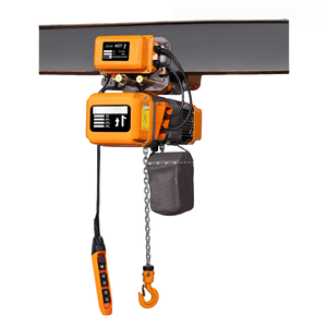 1ton 2ton Nuevo polipasto de cadena eléctrico con voltaje de 380V Precio bajo Polipasto de motor hidráulico de cadena sin fin - Product Image 1