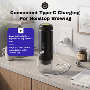 Direct Factory Electric Capsule Coffee Machine Smart Portable <b>Espresso</b> Maker For Business Travel Office Camping Fishing - Product Image 6