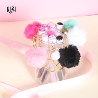 RISI Nouveau Mini Applicateur de Mascara à Paillettes pour Extensions de Cils avec Brosse Professionnelle et Étui Jetable en Fibre