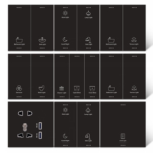 Zigbee Smart <strong>Touch</strong> <strong>Switch</strong> with Free Engraving Waterproof IP66 App/Voice Dual Control Timing Scene Linkage Smart Home Automation - Product Image 3