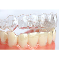 Appareil orthodontique rond pour dents, 2 pièces, équipement de laboratoire buccal, matériel rond de retenue dentaire