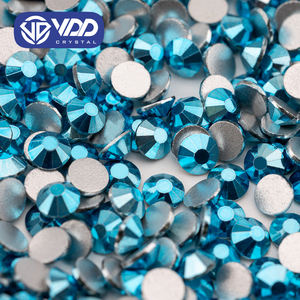 VDD 177 Metálico <span class=keywords><strong>Aqua</strong></span> Diamantes de Imitación de Cristal de Espalda Plana Brillo Strass Piedras Brillantes DIY Artesanía Nail Art Accesorios - Product Image 1