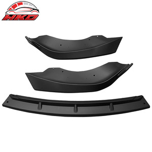 Para Tesla Model S 2021-2025, Estilo IK, Spoiler Delantero Mate Negro para Parachoques, PP, 3 Piezas, Kit de Carrocería de Alta Calidad - Product Image 5
