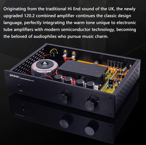 Amplificateur de puissance Hi-Fi intégré BRZHIFI A120.2 pour audio domestique haute puissance, stéréo haute fidélité, lecteur de disques <span class=keywords><strong>MC</strong></span>/MM - Product Image 3