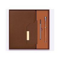 Cuaderno con Cierre Magnético Invisible PQ, Juego de 3 Piezas, Cuaderno al por Mayor, Promocional, Personalizado, Tapa Dura, Agenda Vintage