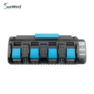 Batería de litio de repuesto <span class=keywords><strong>DC18SF</strong></span> 3.0A, cargador rápido de cuatro puertos para herramientas eléctricas Makitas, cargador rápido de 4 puertos de 14,4 V-18V - Product Image 2