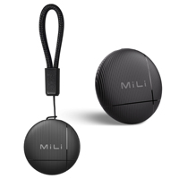 Traceur GPS intelligent MiLi LiTag pour appareils Android et iOS, étanche IP65, en plastique - Navigation facile et suivi des bagages Airtag