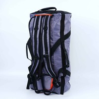 Sac à dos et sac de voyage convertible en PVC résistant à l'eau, léger et robuste, fermeture à glissière, capacité 56-77L, écologique