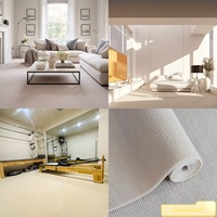 Moquette Crème Style Chinois pour Chambre à Coucher – Idéale pour Appartements en Location, Bureaux, Espaces Commerciaux et Résidentiels – Moquette Épaisse Mur à Mur