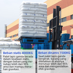 Nhiệm Vụ Nặng Nề Duy Nhất Bên Euro Pallet 1210 Thép <span class=keywords><strong>HDPE</strong></span> Nhựa 4-Cách Nhập Cho Bán Hàng Lưu Trữ Kho Ứng Dụng Công Nghiệp - Product Image 5