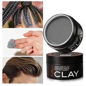 OEM ODM Strong Hold Salon Hair Paste Men Hair Styling Clay With Matte Finish