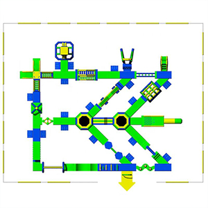 <span class=keywords><strong>Parc</strong></span> aquatique gonflable géant Parcours d'obstacles pour enfants <span class=keywords><strong>et</strong></span> adultes Équipement de jeu aquatique passionnant pour tous - Product Image 2