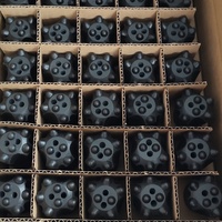 Foret conique à bouton de haute qualité, 7 à 8 dents, Broca 38 mm 34 mm 32 mm, foret conique pour l'exploitation minière
