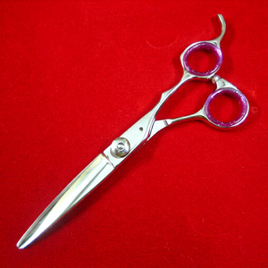 Ciseaux de coiffure à bord convexe, accessoires de barbier - Product Image 1