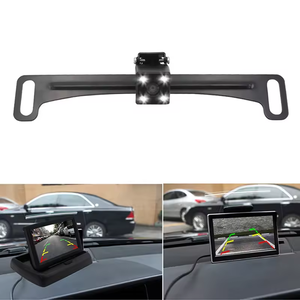 HD 1080P Sao Lưu Máy Ảnh Giấy Phép Tấm Rear View Máy Ảnh Cho Xe Kim Loại Nhà Ở Phổ Xếp Cam Kit Cho Xe SUV RV Pickup - Product Image 4