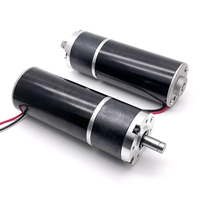 Motor DC Gear Magnet Permanen Berus 12v 24v Torsi Tinggi Efisiensi Tinggi