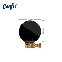 CONFU Écran tactile capacitif LCD IPS de 2 pouces, affichage circulaire 640*572 MIPI Raspberry Pi, simulateur de vol, compteur
