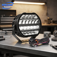 Projecteur LED haute luminosité 9 pouces 100W, robuste, pour travaux tout-terrain, étanche IP67, 12V 24V pour 4x4, camion, VTT, UTV, tracteur