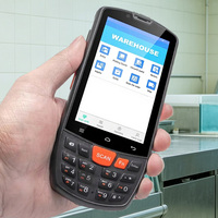 Terminal portable PDA 2026 en gros OEM ODM avec clavier numérique, Android 15, collecteur de données, IP65, ordinateur mobile 8 cœurs, smartphone