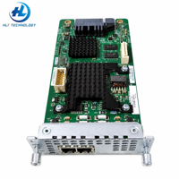 Tarjeta de Voz Profesional NIM-2FXO con 2 Puertos FXO, Módulo de Interfaz de Troncal Analógico RJ11 para Router Modular Integrado y Gateway VoIP