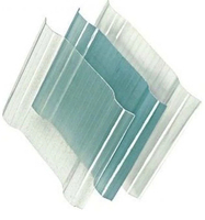 Günstige Transparente Glasfaser-Wellplatten Hitzebeständig Anti-UV Wasserdicht Windbeständig Langlebig FRP für Lagernutzung 5+ Jahre