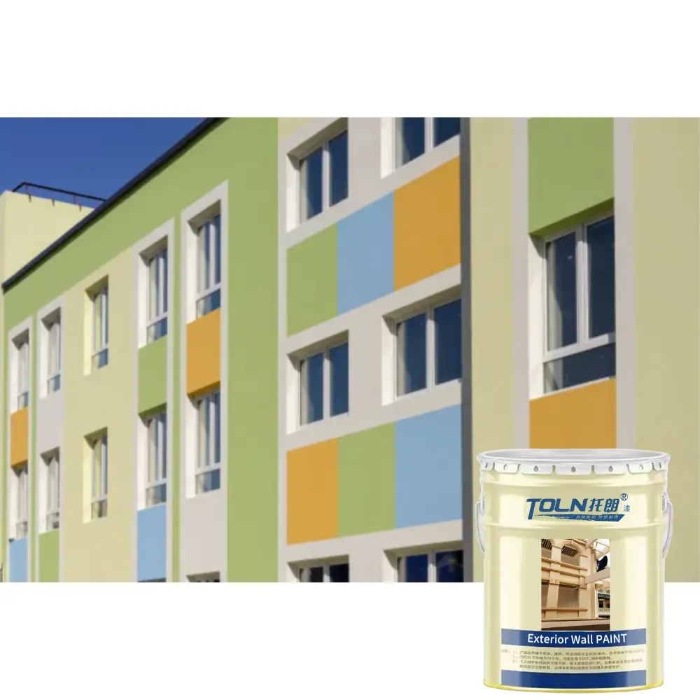 Super Environment Friendly Latex Paint for Outdoor Exterior Emulsion Paint Wall