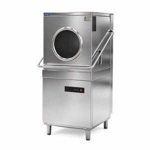 Lavavajillas Comercial Tipo Campana de Acero Inoxidable 304 con Calentamiento Eléctrico, 900-1100 Unidades/H, Enjuague a Alta Temperatura, para Restaurantes, con Elevación - Product Image 3