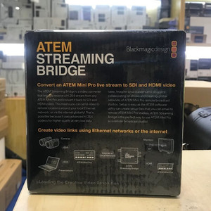Convertidor de Video Blackmagic Design ATEM Streaming Bridge para Transmisión en Vivo, Distribuidor de Señal Metálico con Función de Conversión y Conmutación - Product Image 3